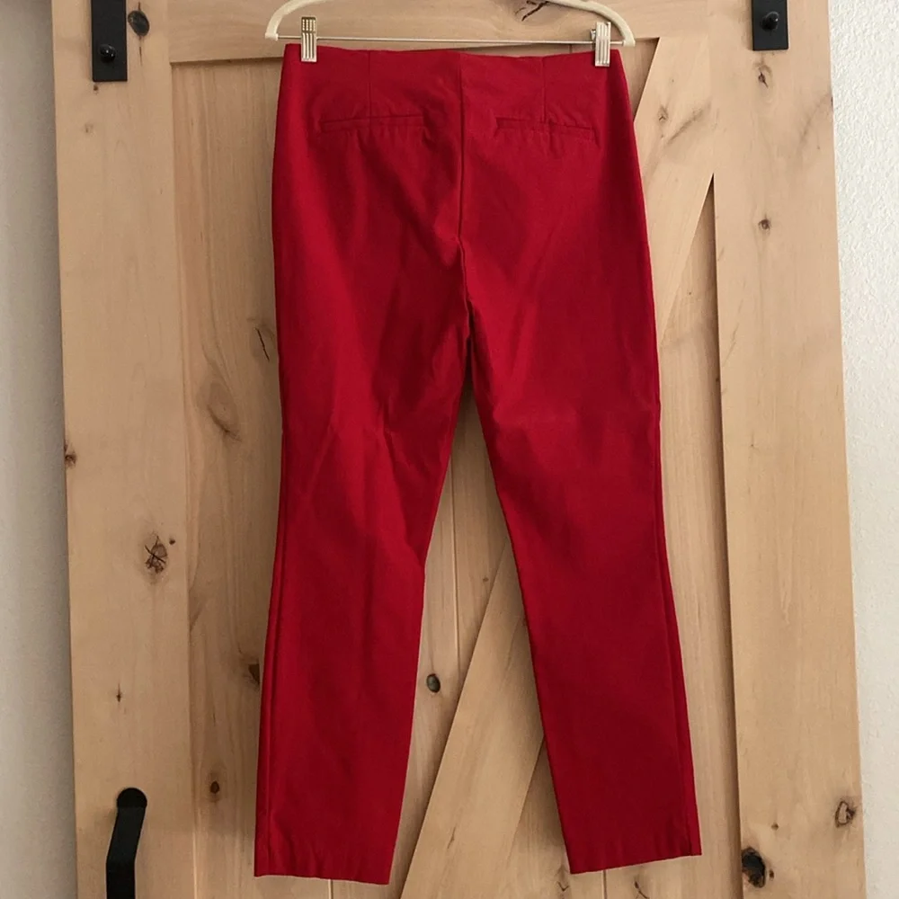 crosby. red dress pants (8) WORN ONCE, like new! - Picture 2 of 9